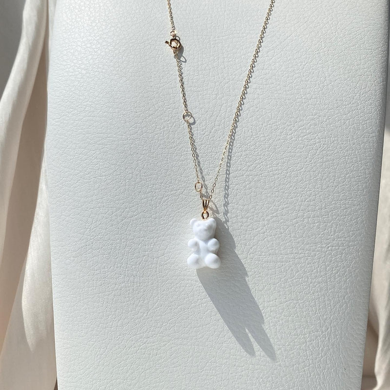 Gummy Bear Pendant in Classic Solid Colors