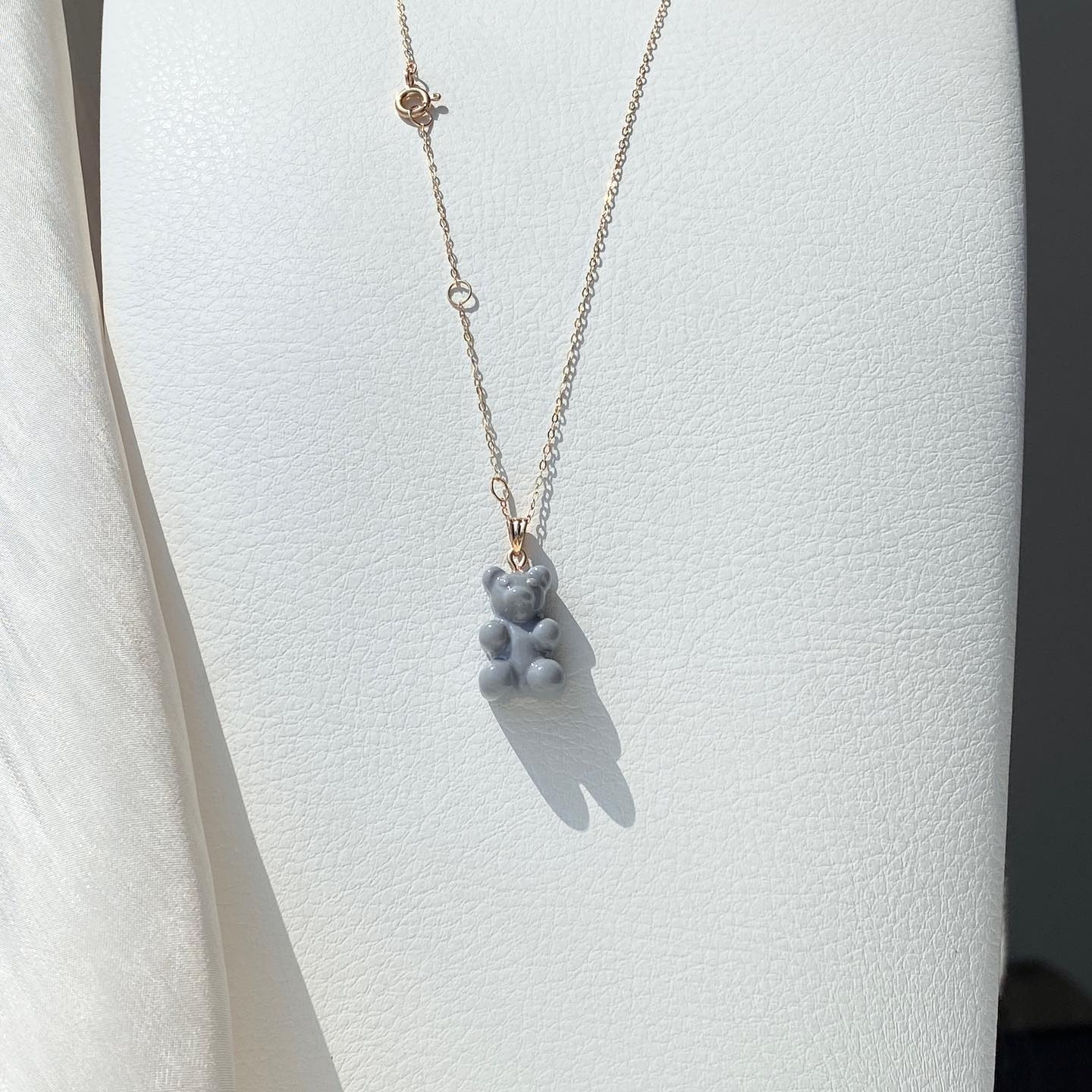 Gummy Bear Pendant in Classic Solid Colors