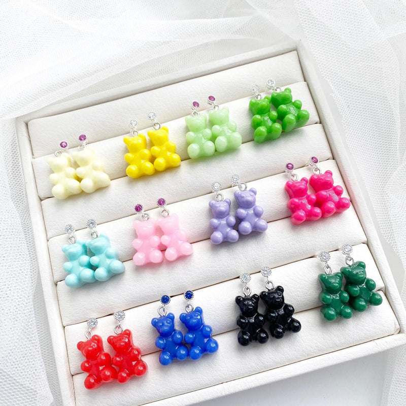 Gummy Bear Pendant in Classic Solid Colors
